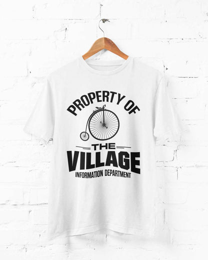 Retro TV T-Shirt Property Of The Village Prisoner The 60s Funny Cult Fan Gift T-Shirt