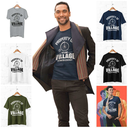 Retro TV T-Shirt Property Of The Village Prisoner The 60s Funny Cult Fan Gift T-Shirt