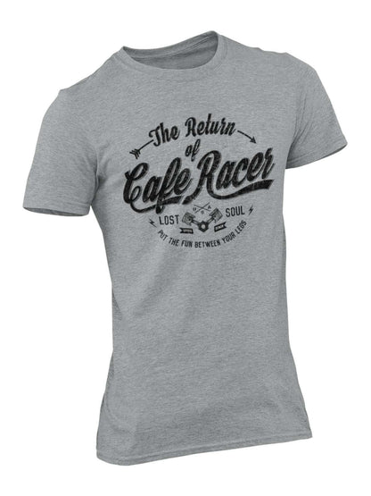 Return Of The Cafe Racer Biker T-Shirt Retro Classic Motorcycle Design Gift T-Shirt