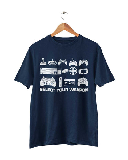 Select Your Weapon Retro Gaming Controllers T-Shirt Gaming Classic Gift Top T-Shirt