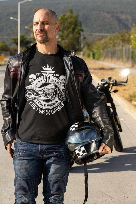 Teller Morrow Custom Garage T-Shirt Anarchy of Sons TV Biker Motorcycle Jax Clay T-Shirt Gift