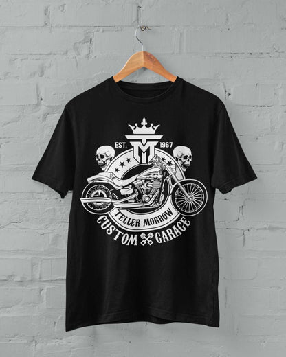 Teller Morrow Custom Garage T-Shirt Anarchy of Sons TV Biker Motorcycle Jax Clay T-Shirt Gift