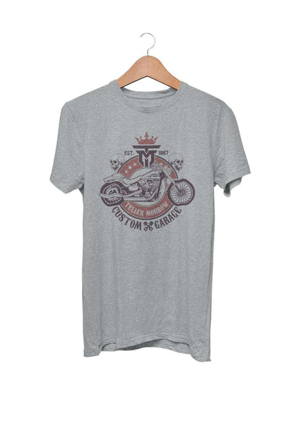 Teller Morrow Custom Garage T-Shirt Anarchy of Sons TV Biker Motorcycle Jax Clay T-Shirt Gift