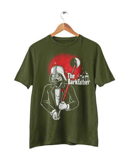 The Dark Father Funny T-Shirt Godfather Vader Darth Wars Star Parody Mash Up Top T-Shirt Gift