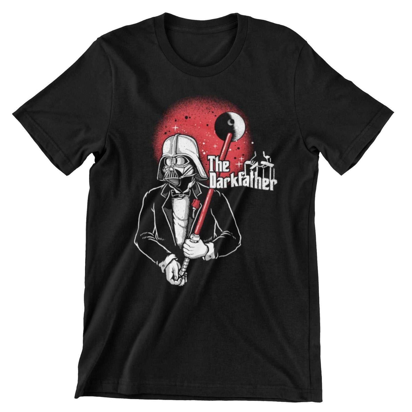 The Dark Father Funny T-Shirt Godfather Vader Darth Wars Star Parody Mash Up Top T-Shirt Gift