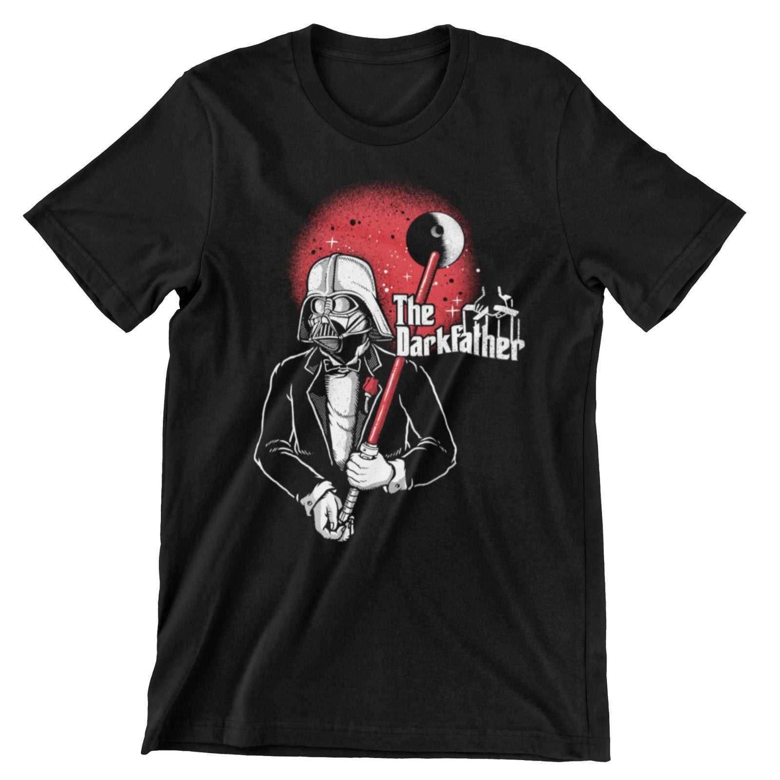 The Dark Father Funny T-Shirt Godfather Vader Darth Wars Star Parody Mash Up Top T-Shirt Gift