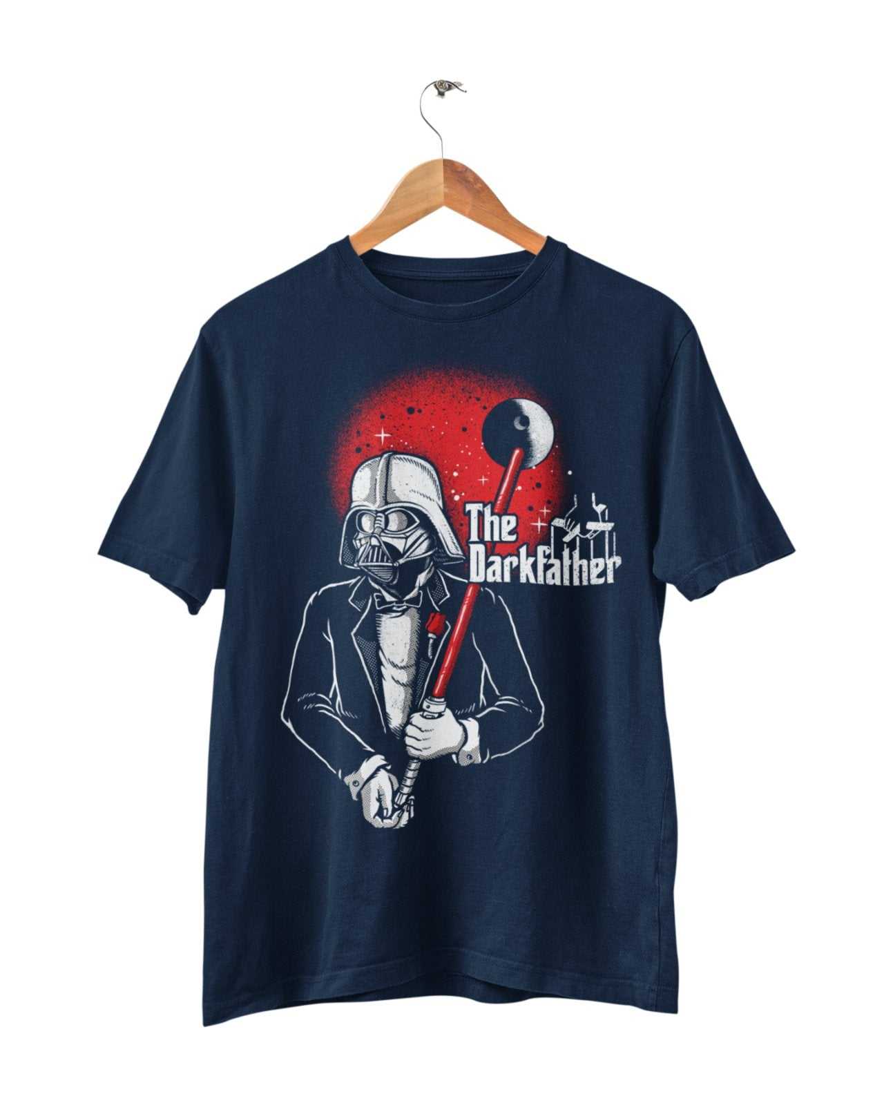 The Dark Father Funny T-Shirt Godfather Vader Darth Wars Star Parody Mash Up Top T-Shirt Gift