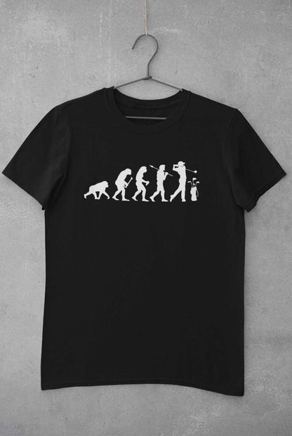 The Evolution of GOLF T-Shirt Ape To Man Darwin Funny Top Gift Golfer Gift T-Shirt