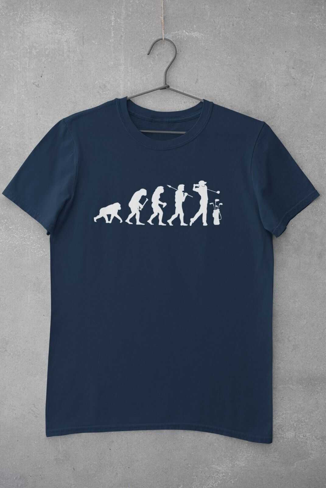 The Evolution of GOLF T-Shirt Ape To Man Darwin Funny Top Gift Golfer Gift T-Shirt