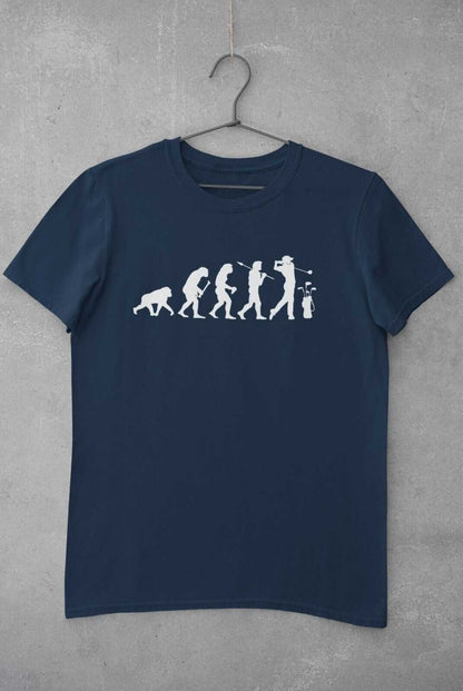 The Evolution of GOLF T-Shirt Ape To Man Darwin Funny Top Gift Golfer Gift T-Shirt
