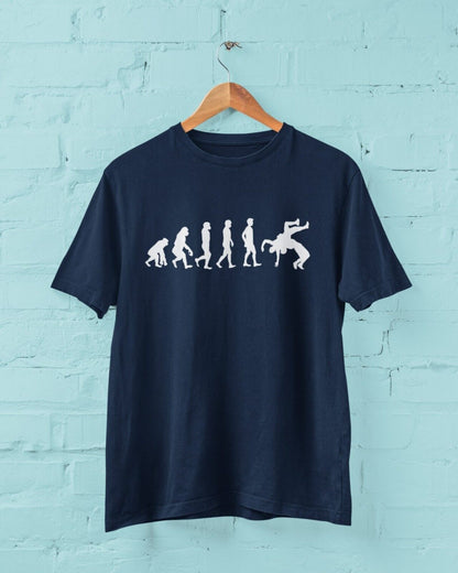The Evolution of WRESTLING T-Shirt Funny Ape To Man To Sports Entertainment T-Shirt