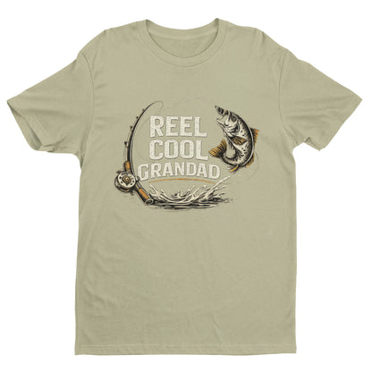 Reel Cool Grandad Fishing T-Shirt
