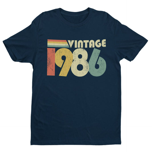 Vintage 1986 40th Birthday T-Shirt (40 in 2026) – Retro Birthday Tee