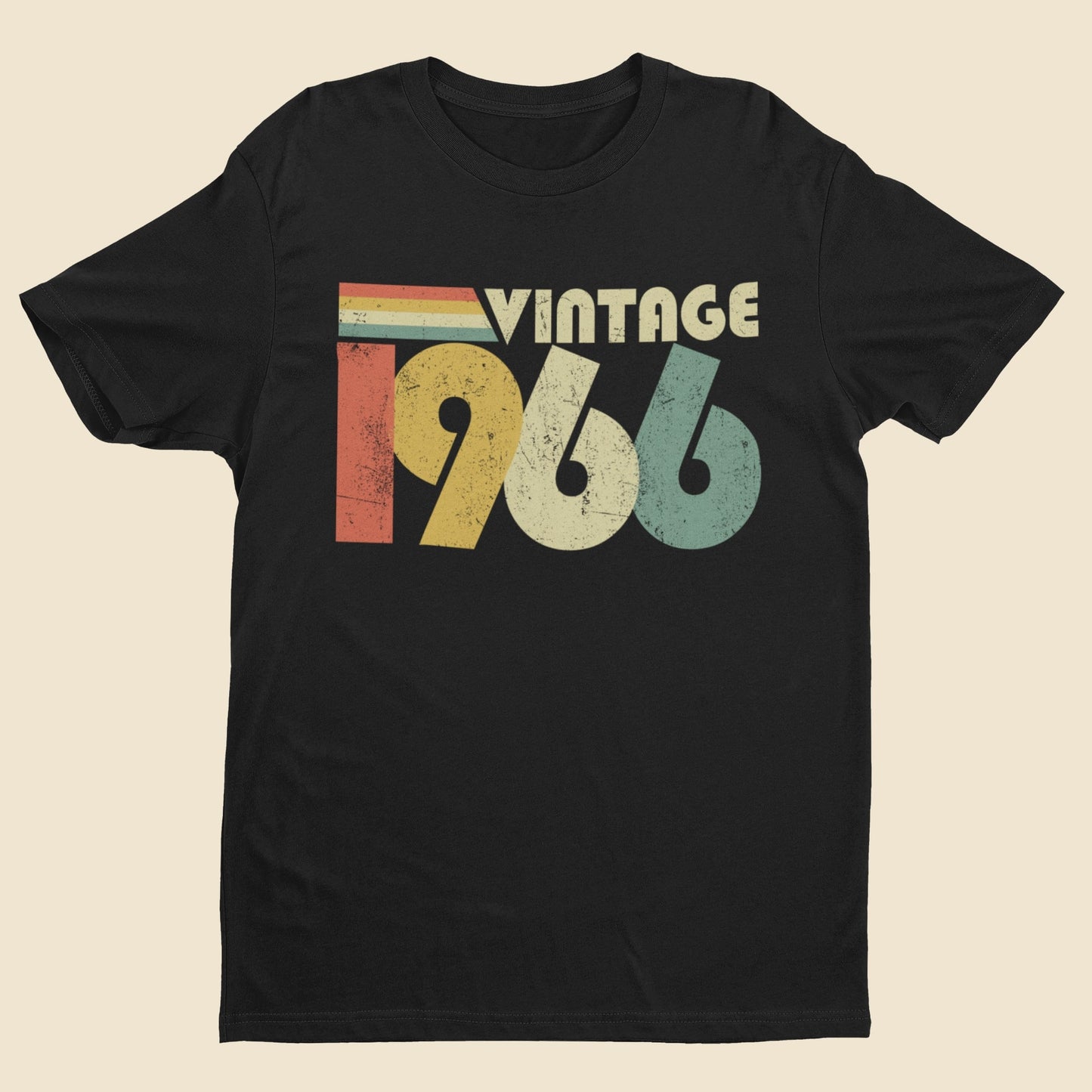60th Birthday in 2026 T Shirt Vintage 1966 Gift Idea Novelty Present Up to 6XL