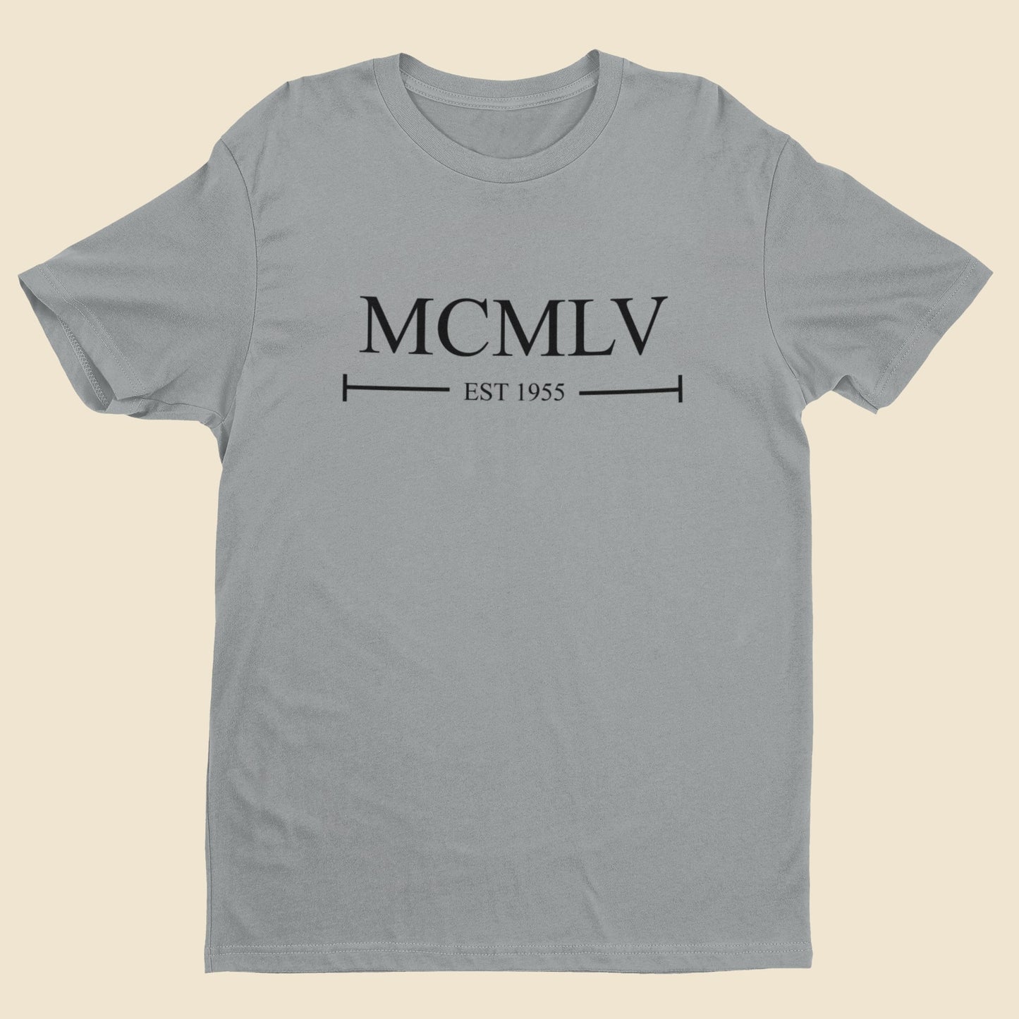 70th Birthday T Shirt For Birthday in 2025 1955 in Roman Numerals Est 1955