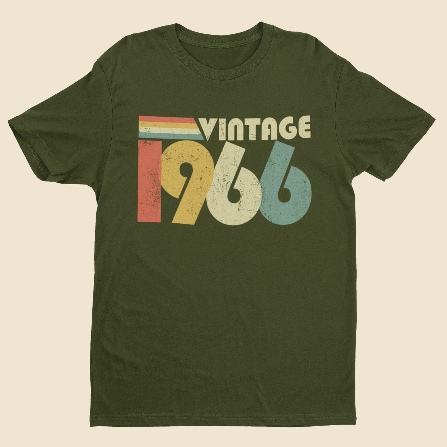 60th Birthday in 2026 T Shirt Vintage 1966 Gift Idea Novelty Present Up to 6XL
