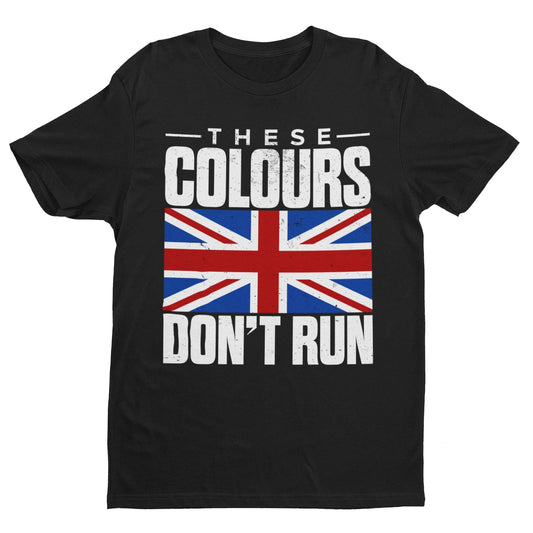 These Colours Don't Run Distressed Union Jack T-Shirt