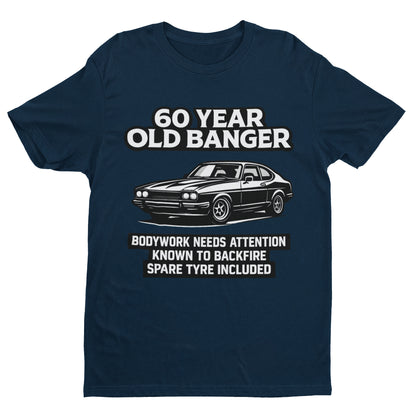 60 Year Old Banger Classic Car T-Shirt