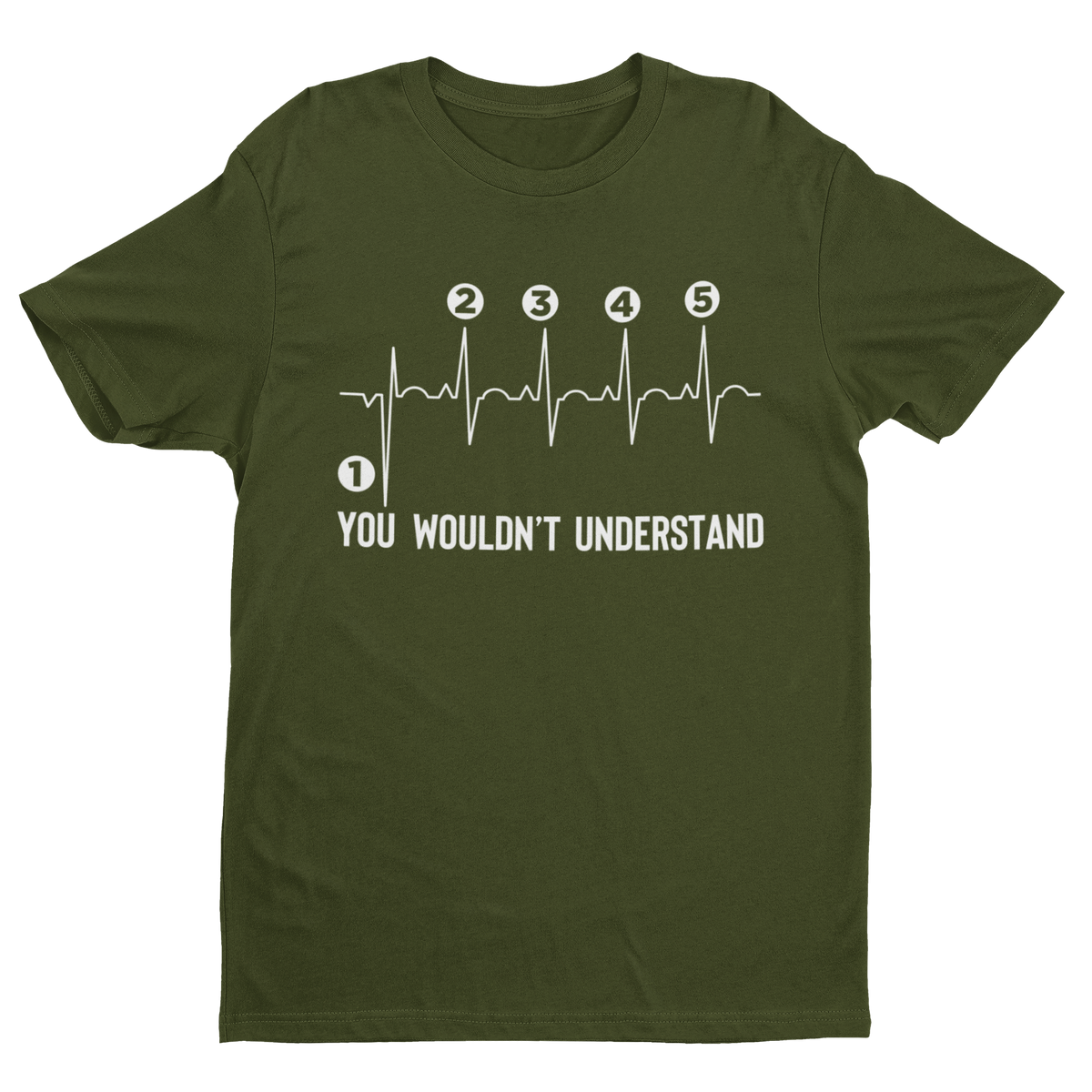 Biker Heartbeat T-Shirt - You Wouldn't Understand – product image 11