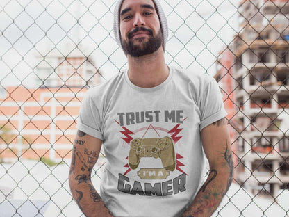 Trust Me I’m a Gamer T-Shirt - Funny Video Game Gift, Sizes Small to 6XL T-Shirt