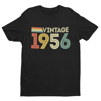 Vintage 1956 T-Shirt - 70th Birthday 2026 Retro Gift T-Shirt