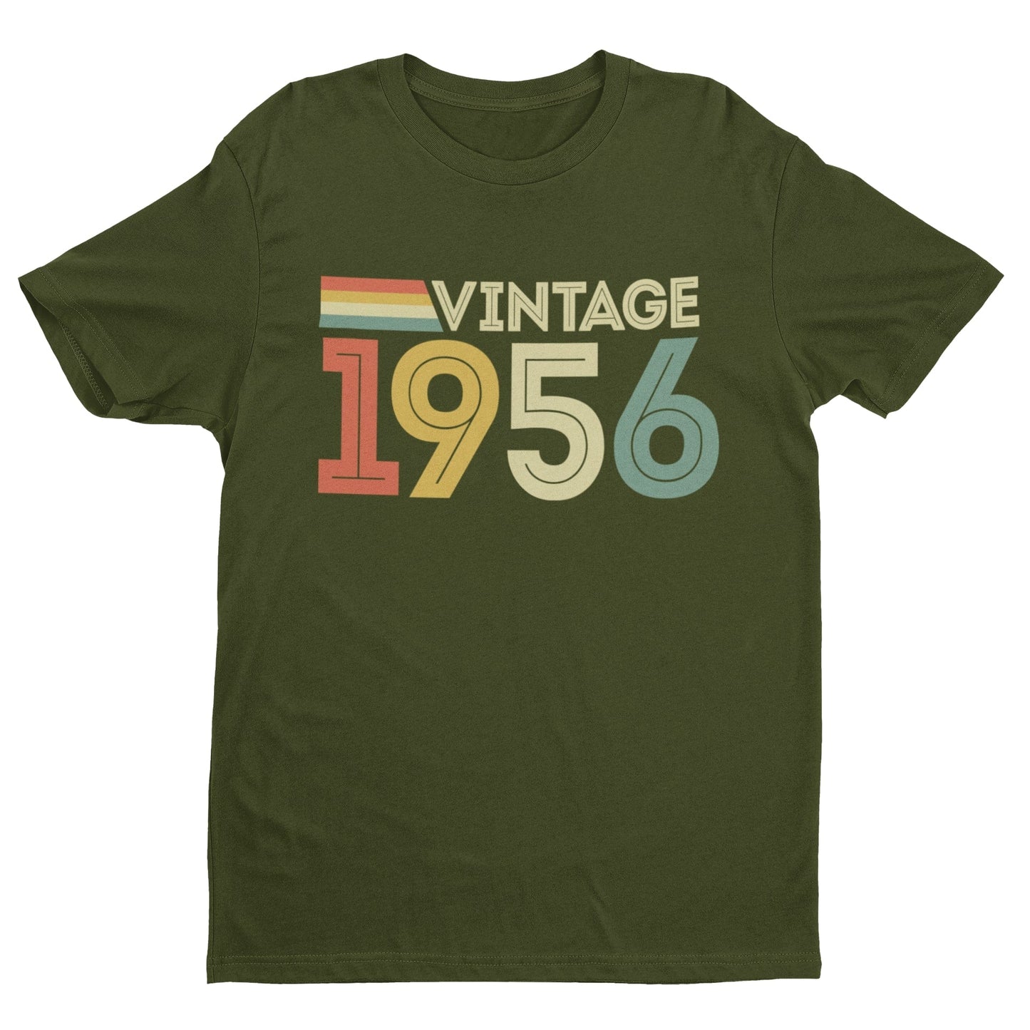 Vintage 1956 T-Shirt - 70th Birthday 2026 Retro Gift T-Shirt
