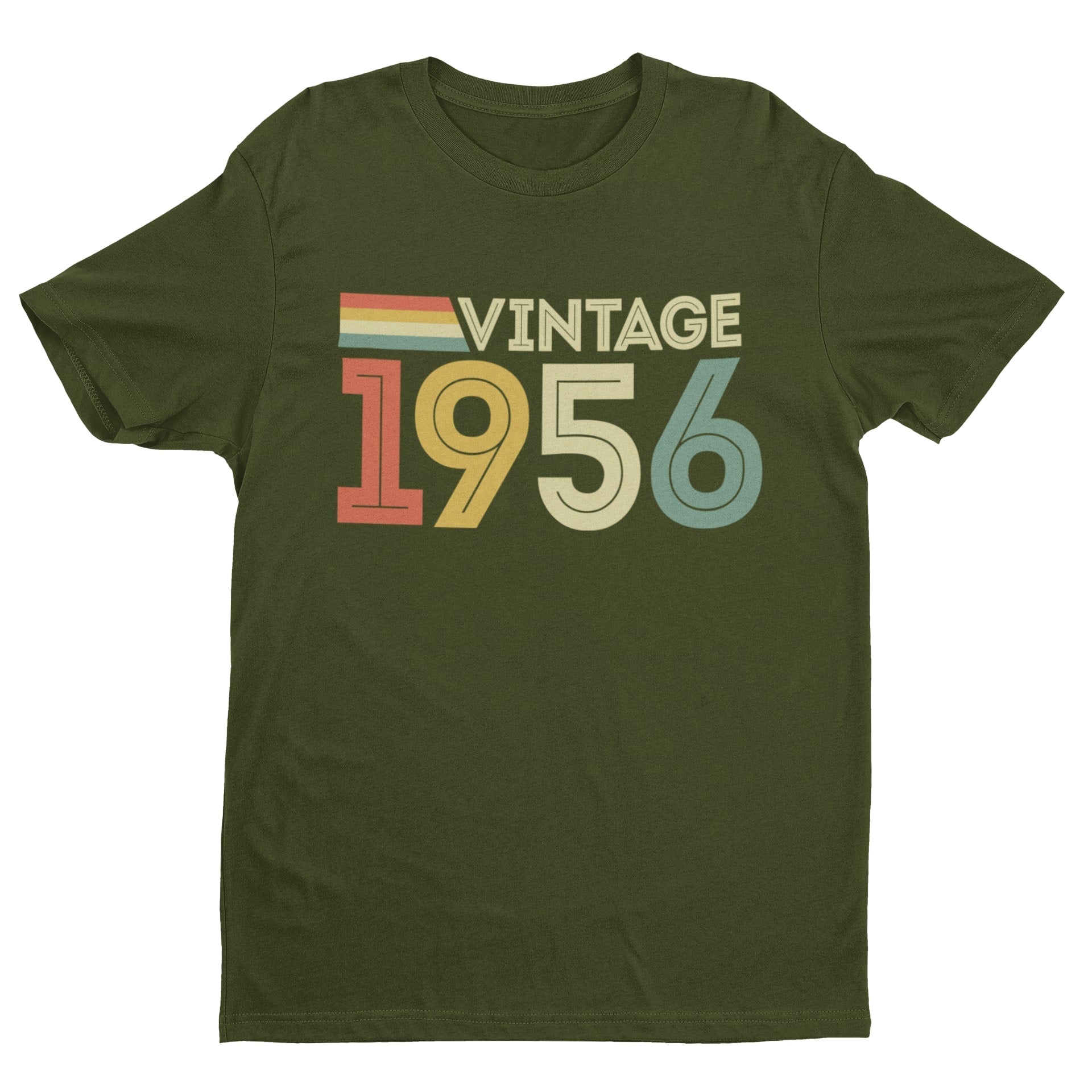 Vintage 1956 T-Shirt - 70th Birthday 2026 Retro Gift T-Shirt