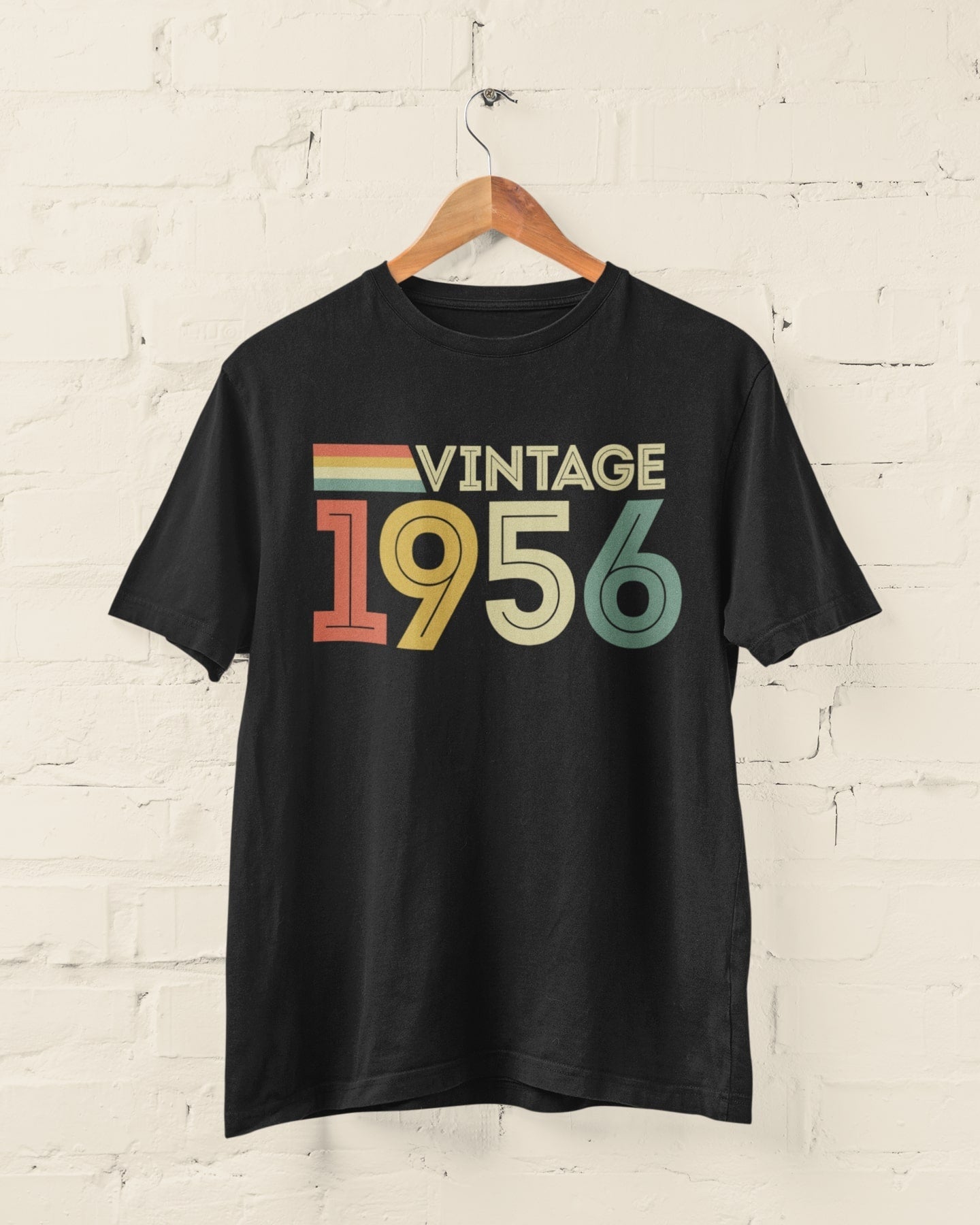 Vintage 1956 T-Shirt - 70th Birthday 2026 Retro Gift T-Shirt