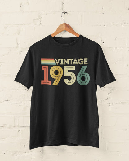 Vintage 1956 T-Shirt - 70th Birthday 2026 Retro Gift T-Shirt