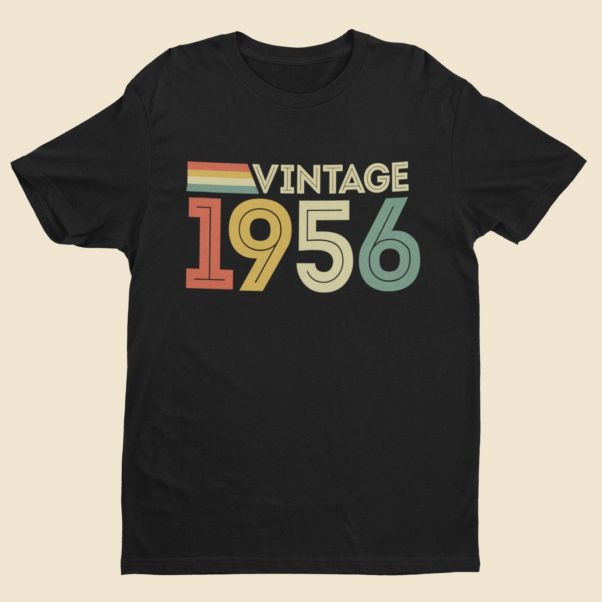 Vintage 1956 T-Shirt - 70th Birthday 2026 Retro Gift T-Shirt