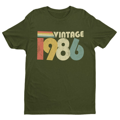 Vintage 1986 40th Birthday T-Shirt (40 in 2026) - Retro Birthday T-Shirt T-Shirt Gift