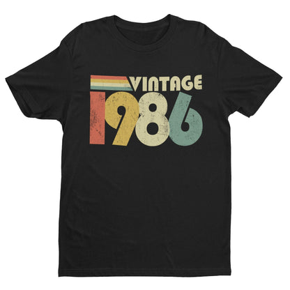 Vintage 1986 40th Birthday T-Shirt (40 in 2026) - Retro Birthday T-Shirt T-Shirt Gift
