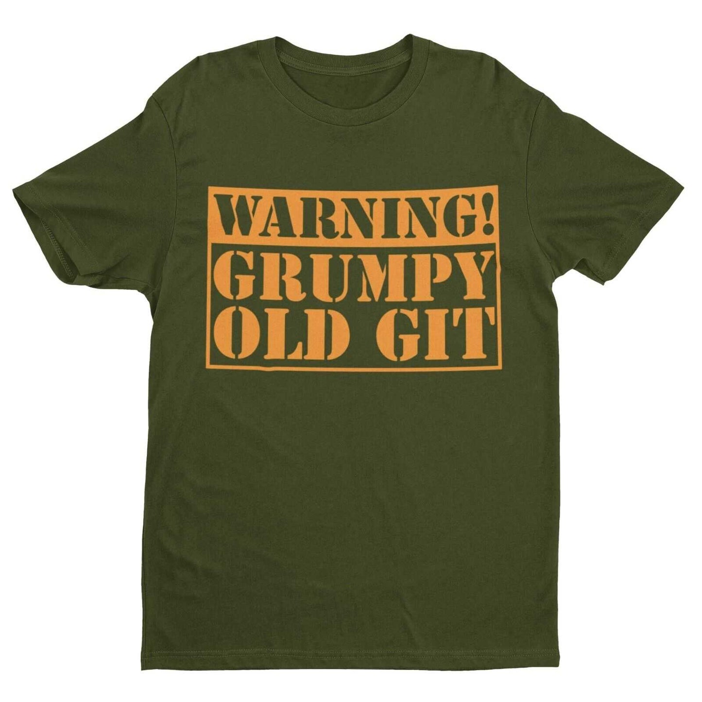 Warning Grumpy Old Git Funny T-Shirt T-Shirt top Old Man Dad Grandad Gift T-Shirt