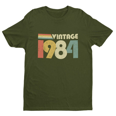 40th Birthday in 2024 T Shirt Vintage 1984 Gift Idea Fortieth Present Up to 6XL - Galaxy Tees