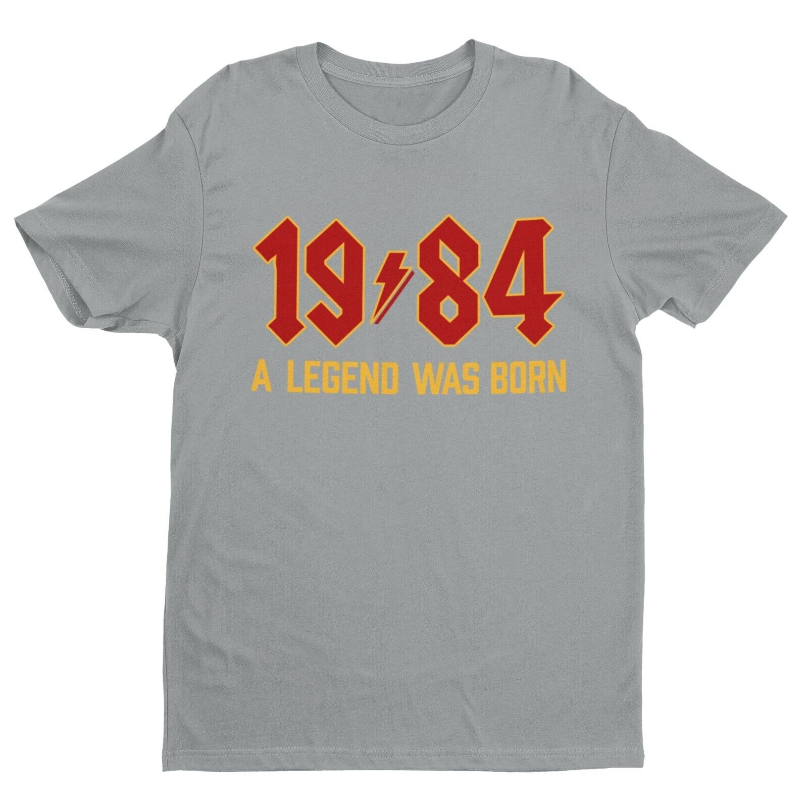 2024 Birthdays Gift40th T Shirt 1984 A Legend Was Born With Name on Back For 2024 Birthda