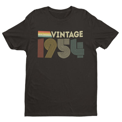 70th Birthday in 2024 T Shirt Vintage 1954 Retro Design Gift Idea Present 50s - Galaxy Tees