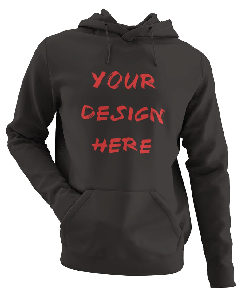 Custom Printed Hoodie - Your Design / Text - Easy Online Customisation Tool - Front Print - Galaxy Tees
