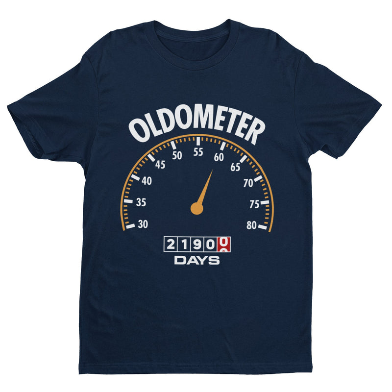 Funny 60th Birthday T Shirt Oldometer Speedo Design Gift Idea Dad Grandad 60 - Galaxy Tees