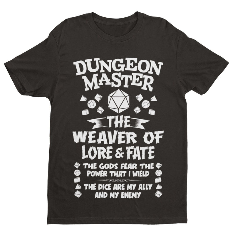 Funny DUNGEON MASTER RPG Gamer T Shirt Dragons Dungeons Role Play Gift Idea Geek - Galaxy Tees