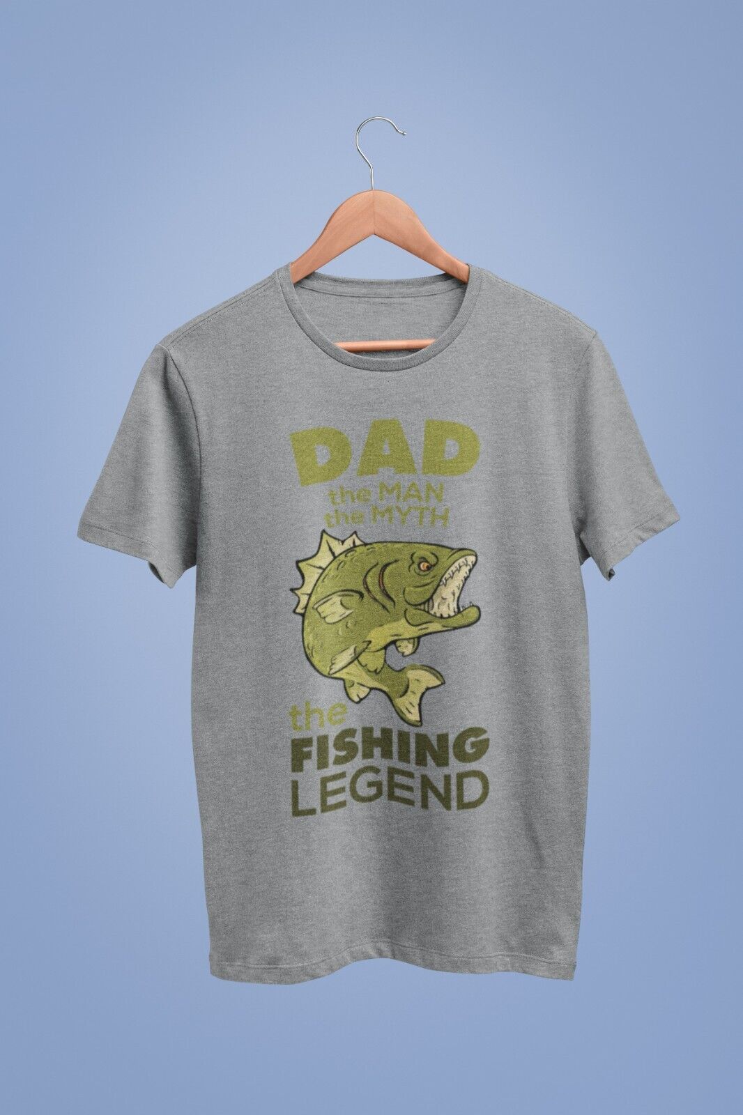 Funny Fishing T Shirt Dad The Man The Myth The Fishing Legend Fisherman Gift  - Galaxy Tees