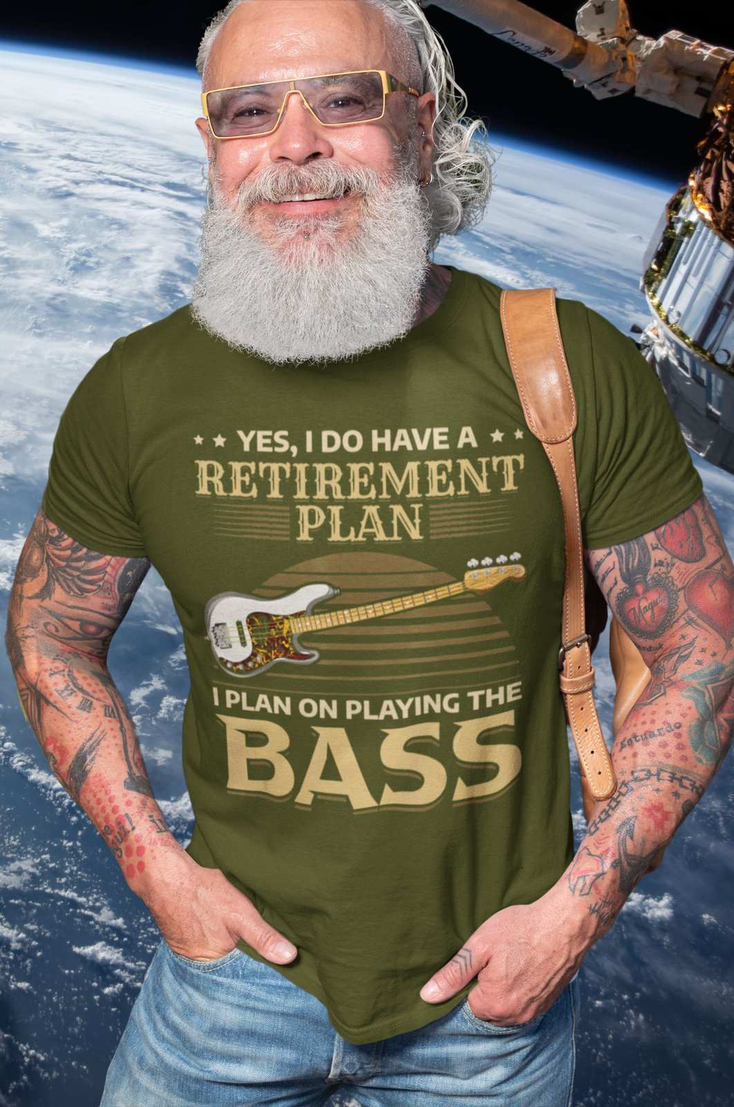 Funny GuitarFunny Guitar T Shirt I Do Have A Retirement Plan I Plan On Playing The