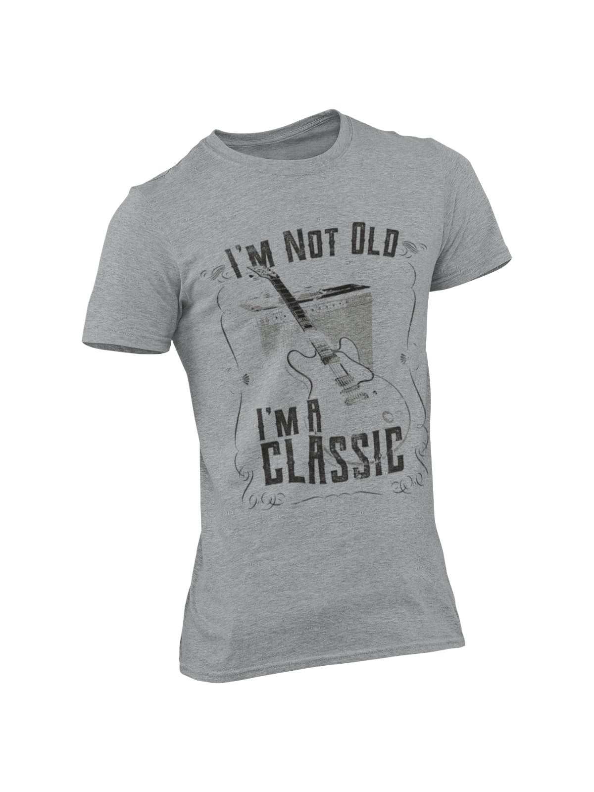 Classic Amp Retro Guitarist Dad GrandadFunny Guitar T Shirt I'm Not Old I'm A Classic Amp Retro Guitarist Dad