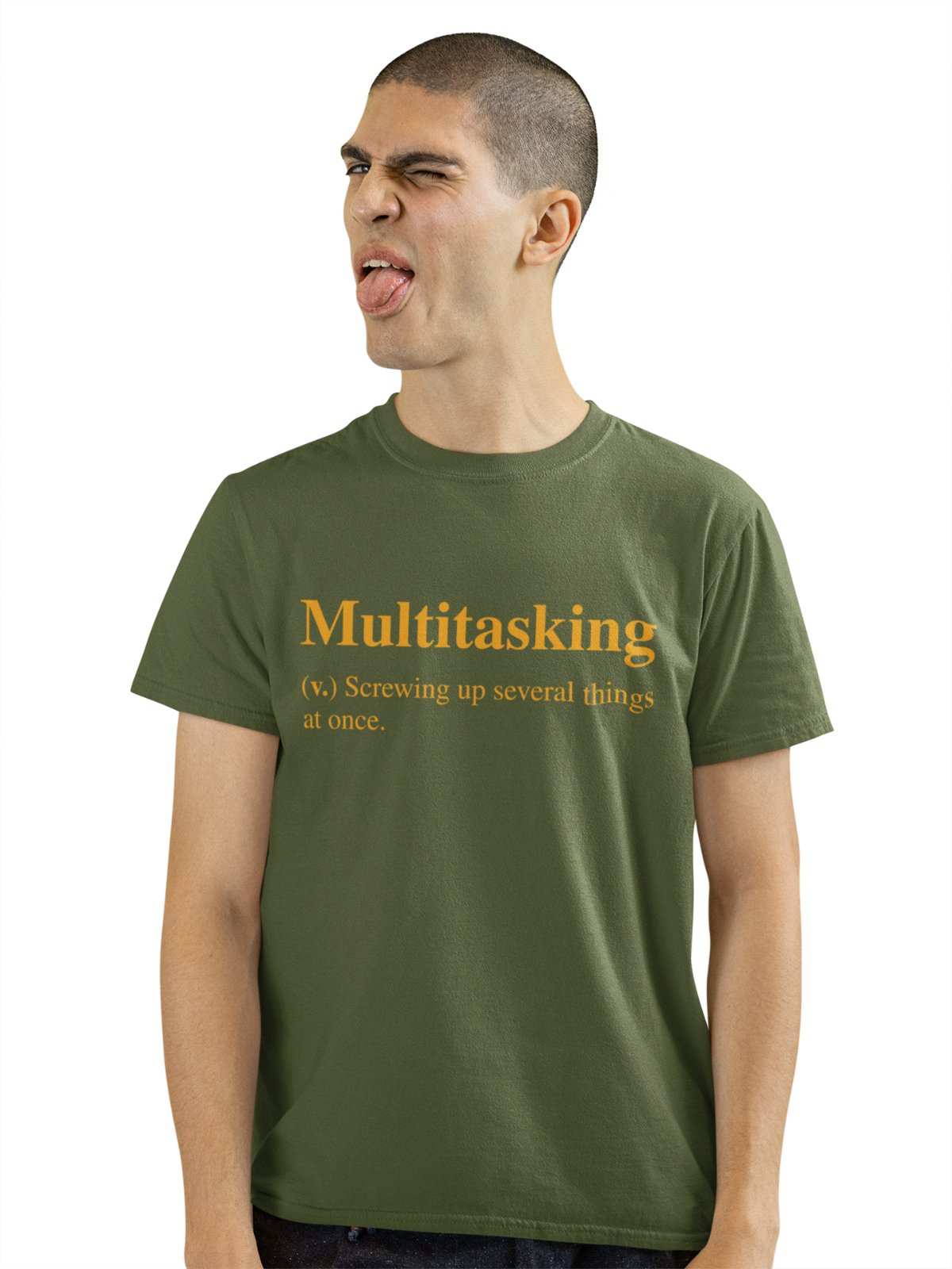 Funny Sarcastic JokeFunny Sarcastic Joke T Shirt Multitasking Screwing Up Several Things A