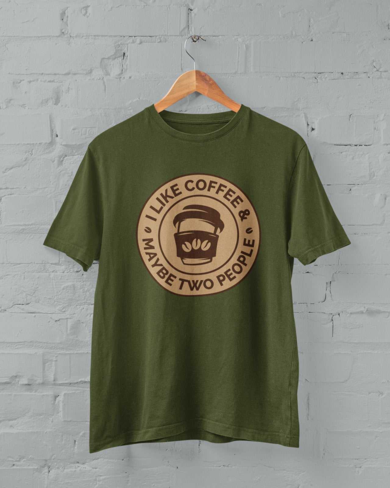 People Introvert Anti SocialFunny Sarcastic T Shirt I Like Coffee And Maybe Two People Introvert A