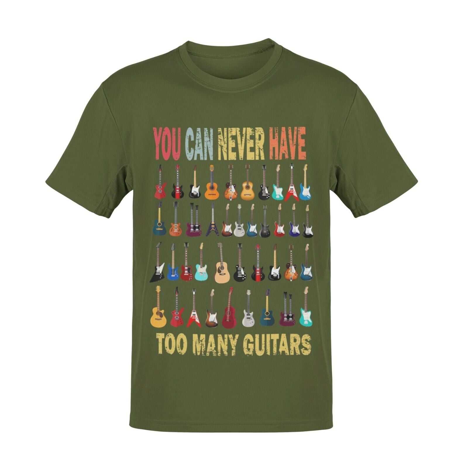 Shirt Guitarist Gift Idea Musician LotsFunny You Can Never Have Too Many Guitars T Shirt Guitarist Gift Idea 