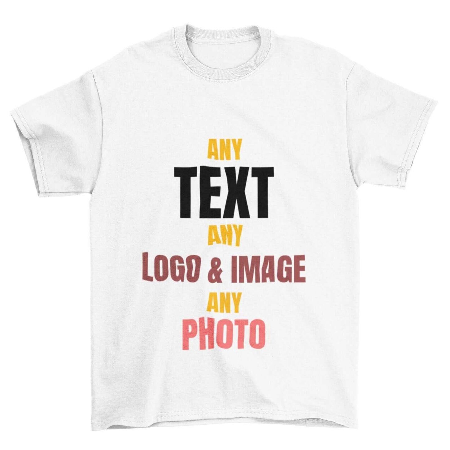 KIDS PERSONALISED CUSTOM PRINTEDKIDS PERSONALISED CUSTOM PRINTED Any Text / Image / Design T Shirt / C