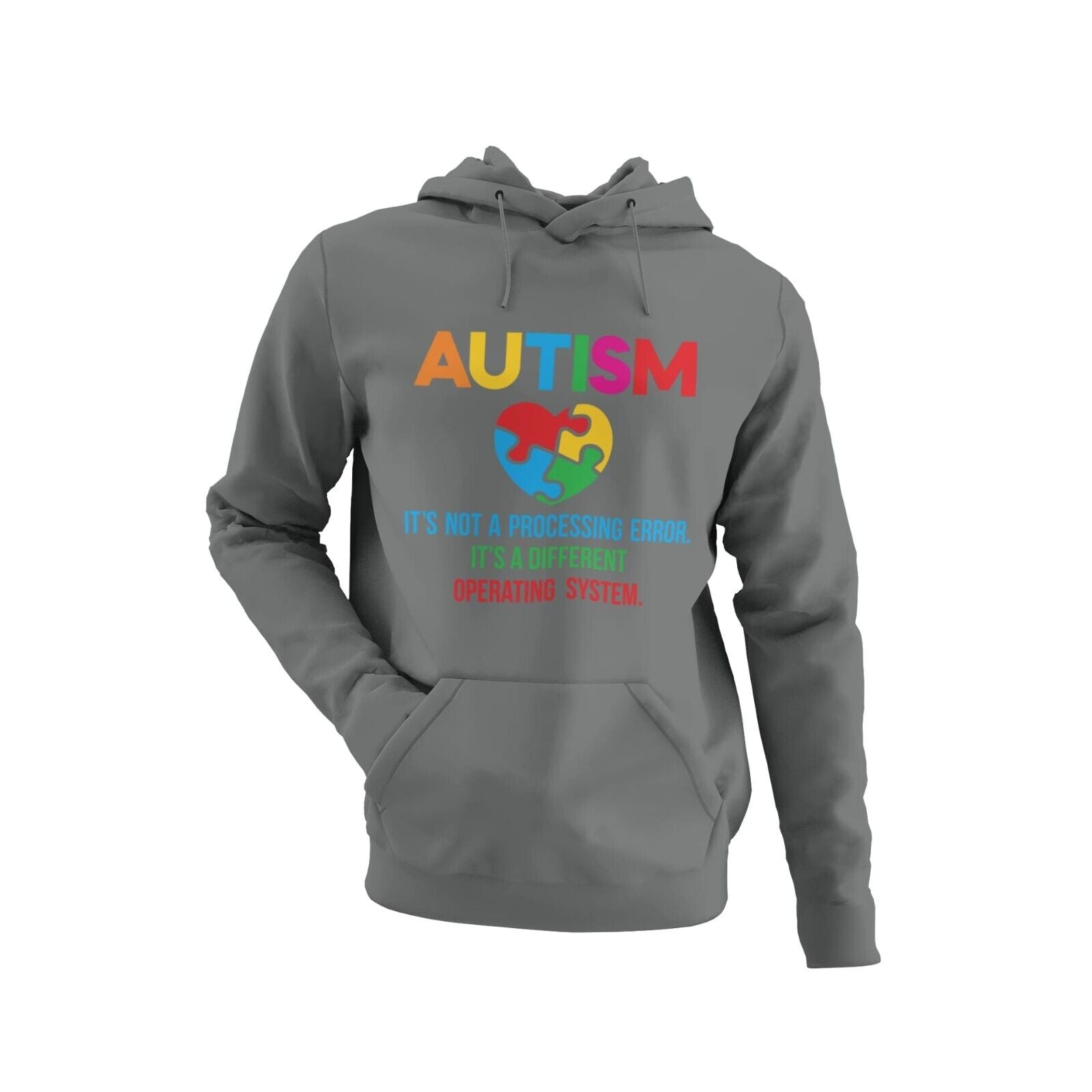 back Gift ideaPersonalised Autism Its Not A Processing Error NAME and NUMBER on back