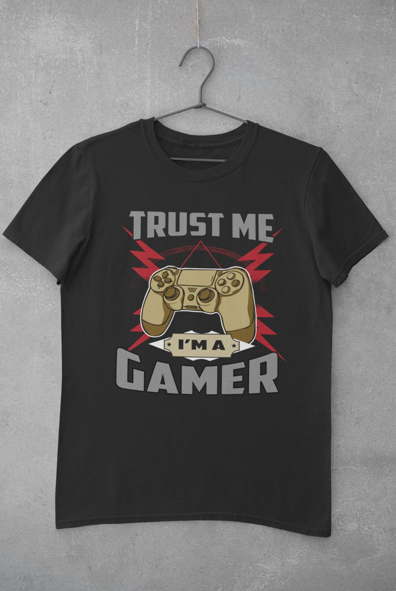 TRUST ME I'M A GAMER Funny Gaming T Shirt gift idea Video Games Online Trending - Galaxy Tees